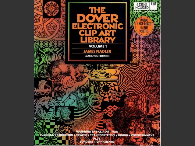 The Dover Electronic Clip Art Library - Volume 1 (1993)