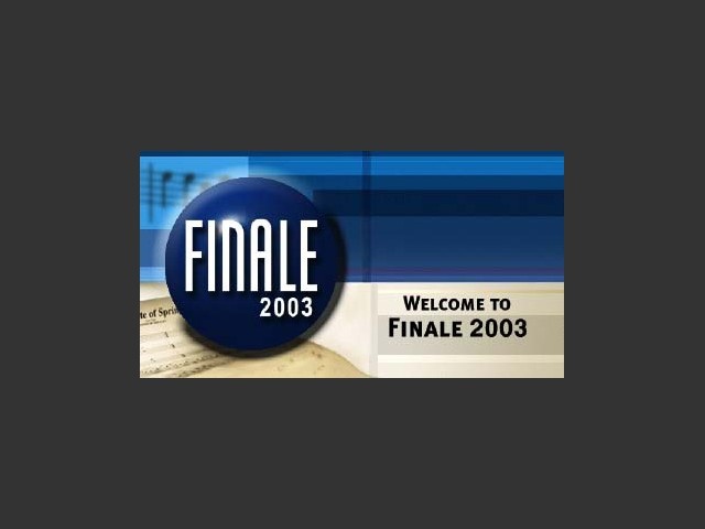 Finale NotePad 2003 (2003)