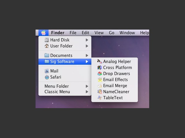 Classic Menu for OSX (0)