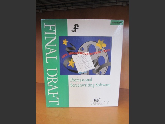 Final Draft 3: Professional Screenwriting Software (1994)