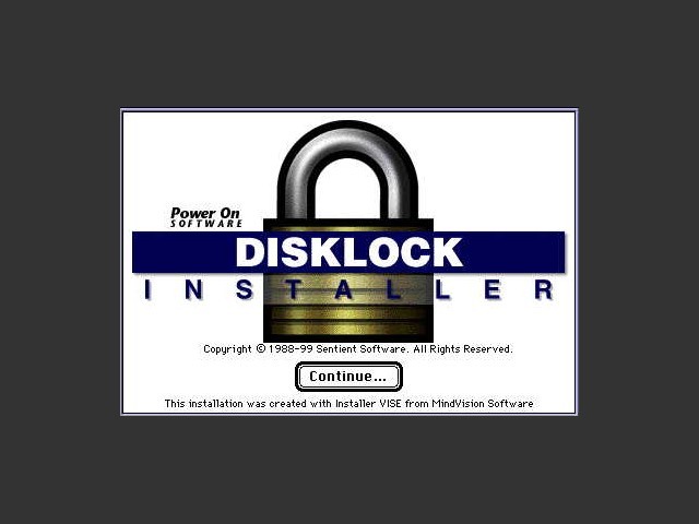 DiskLock 4.6.5 (2000)