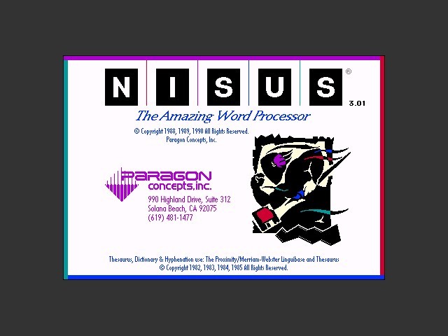 Nisus 3.x (1990)