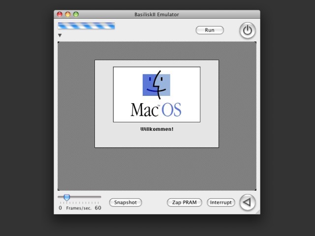 Nigel's port v19b running Mac OS 7 (German) 