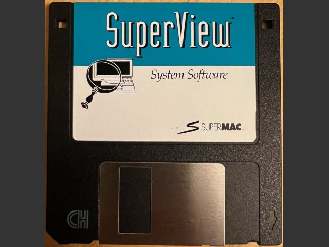 SuperMac SuperView Rev A Ver 1.0 (1990)