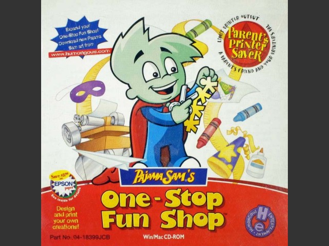 Pajama Sam's One-Stop Fun Shop (2000)