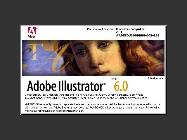 Illustrator 6.0 Algemeen (NE) (1996)