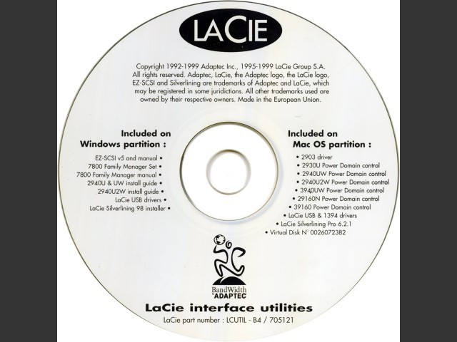 LaCie Interface Utilities (2000) (2000)