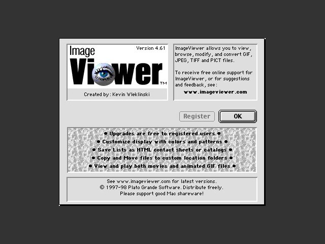 ImageViewer 4.61 (68K and PPC) (1997)