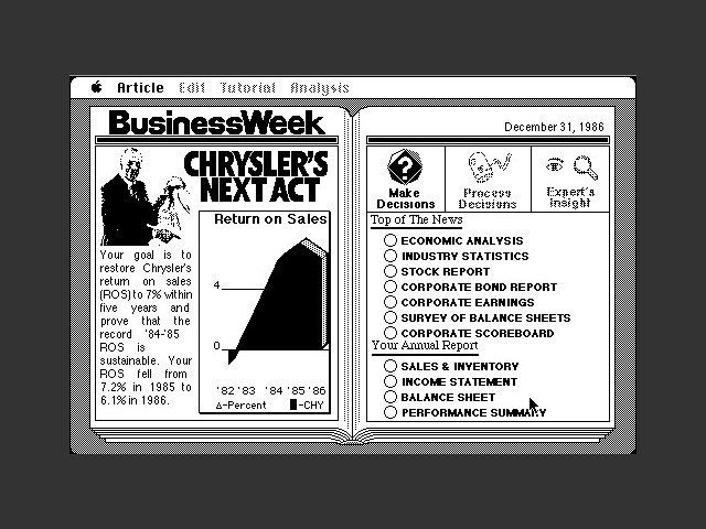 BusinessWeek's Business Advantage (1987)