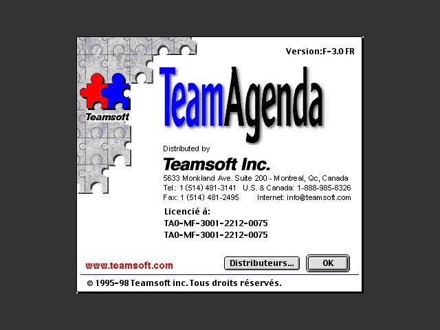 Team Agenda 3.0 (1997)