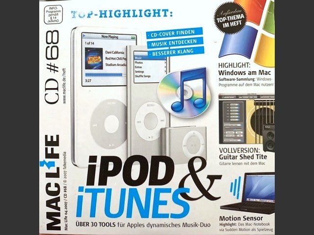 MacLife CD #68 (April 2007, German) (2007)