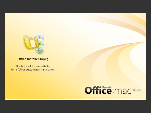 Microsoft Office 2008 for Mac with Service Pack 1 (731-01793) (CD) (2008)