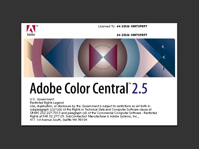 Adobe Color Central (1995)