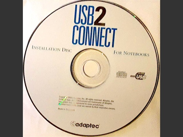 Adaptec USB PCMCIA Card AUA-1420 (2002)