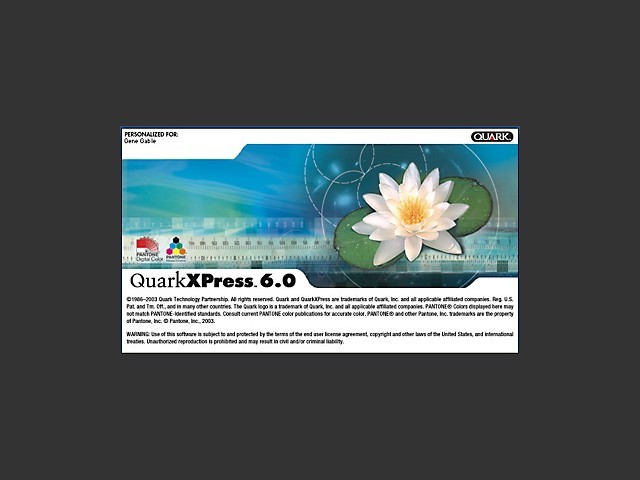 QuarkXpress 6.0 + 6.1 (2004)