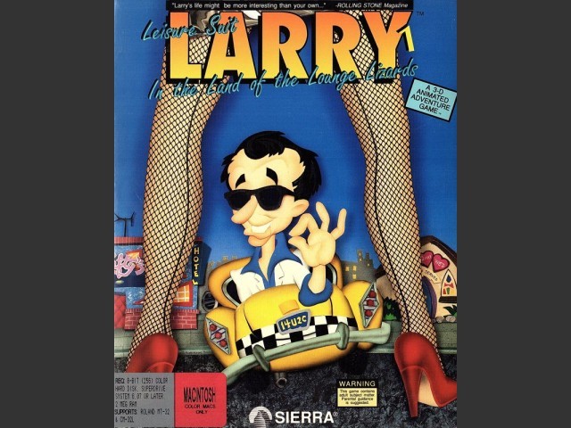 Leisure Suit Larry 1: In the Land of the Lounge Lizards (Color) (1992)