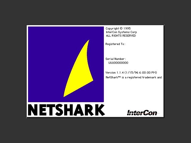 NetShark 1.1.4 (1996)