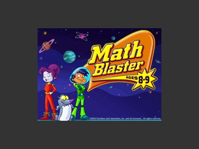 Math Blaster Ages 8-9 (2000)