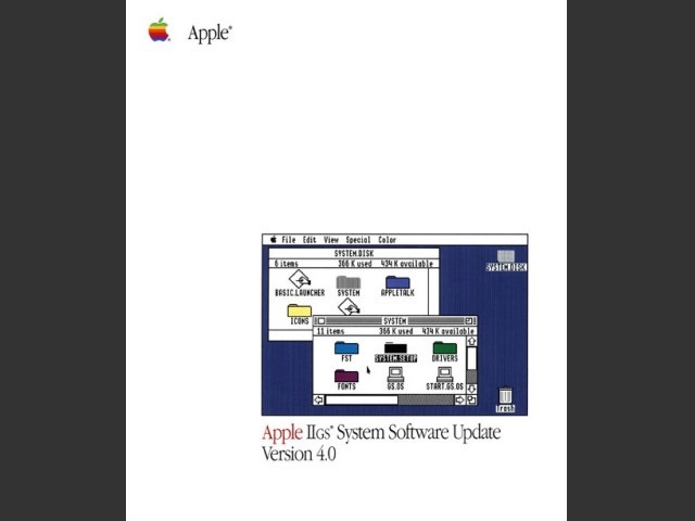 Apple IIgs System 4.0 (1988)