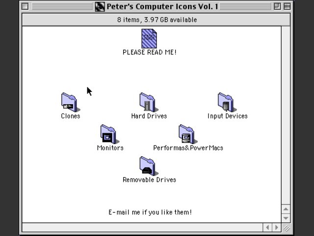 Peter's Computer Icons Vol. 1 (1996)