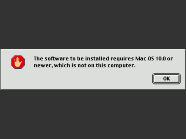 Requires Mac OS X 10.0 