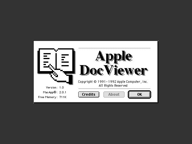 Apple DocViewer 1.0 (1992)