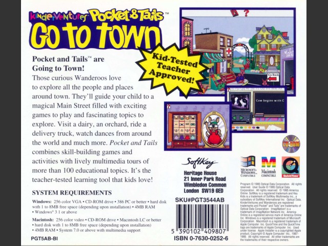 Kinderventures: Pocket & Tails Go To Town (1996)