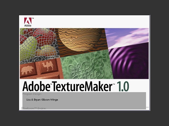 Adobe TextureMaker 1.0 (1995)