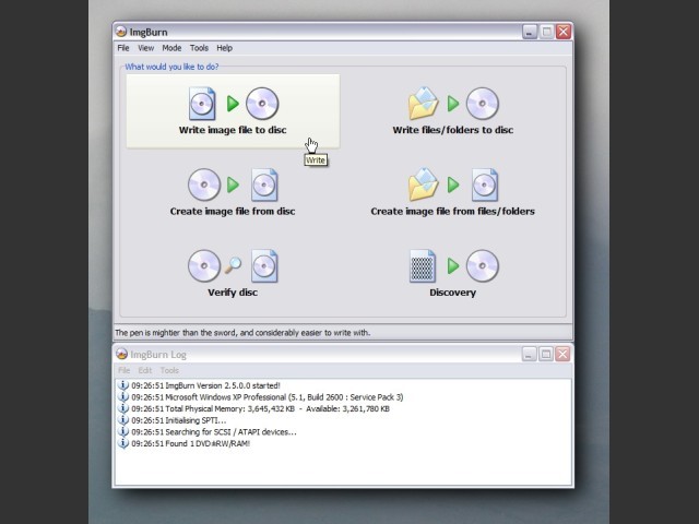 ImgBurn 2.5.0.0 (2009)