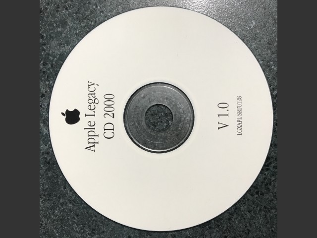 LGXAPL-SRF0128,,Apple Legacy CD 2000 v1.0 1999 (CD) (1999)