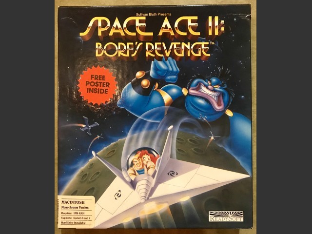 Space Ace II: Borf's Revenge (monochrome version) (1991)