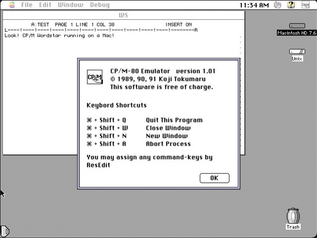 CP/M Emulator (1991)