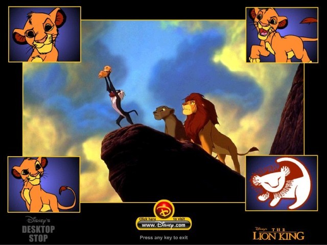 The Lion King screensaver (2001)