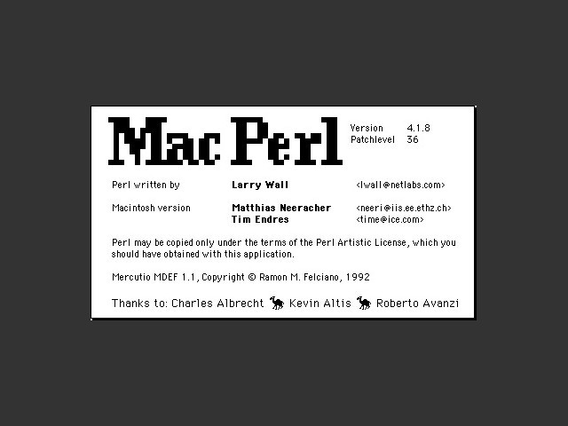 MacPerl 4 (1993)