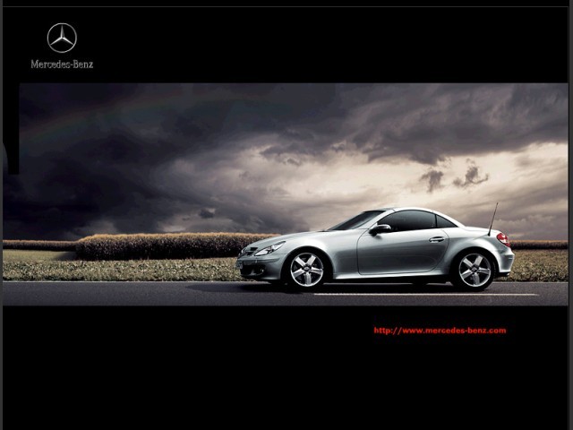 Mercedes SLK Screensaver (2004)