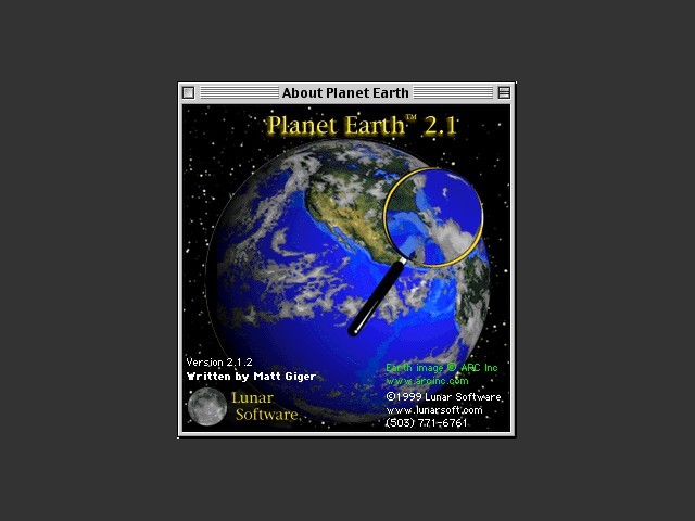 PlanetEarth 2.1.2 (1999)