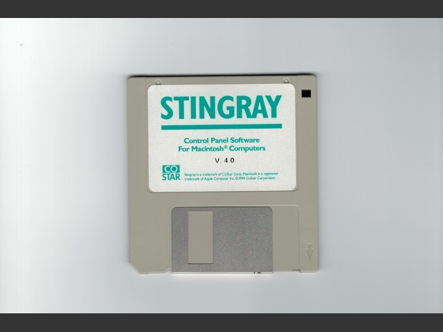 Stingray Control Panel (1994)