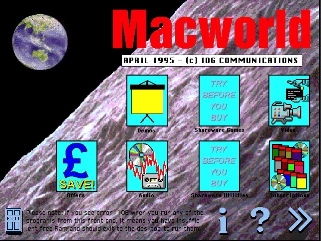 Macworld 1995 CD-ROM Collection (1995)