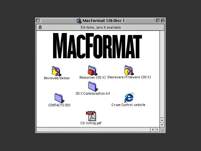 MacFormat 2003 Cover CDs (2003)