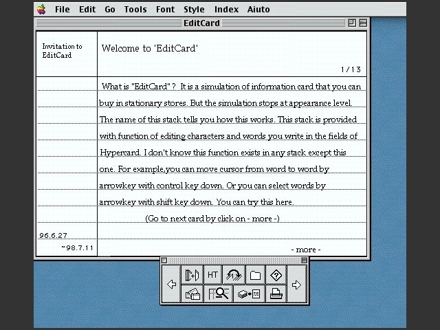 EditCard (1999)