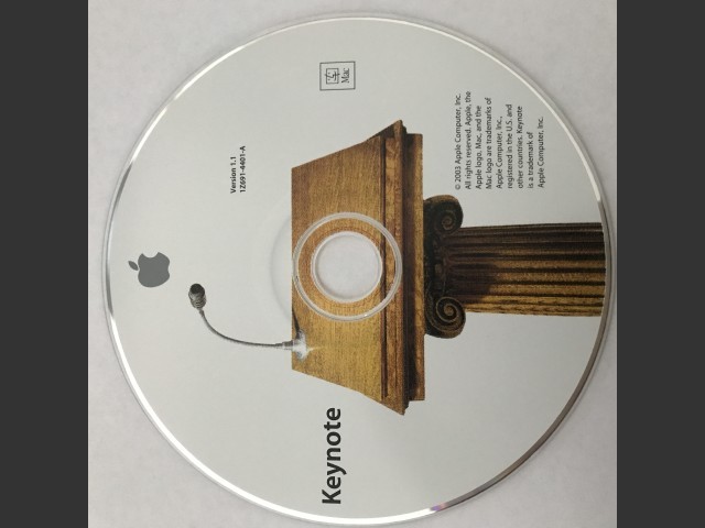 Keynote v1.1 (CD) (2003)