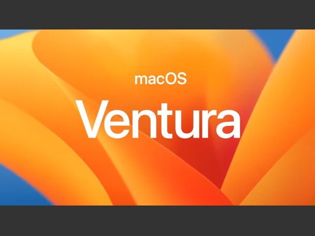 macOS 13 Ventura 
