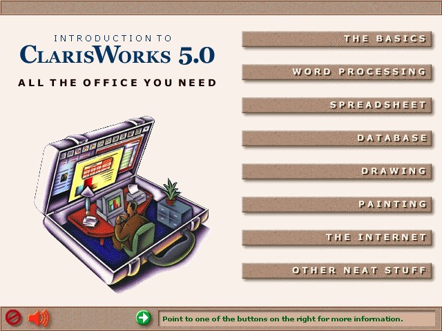 About ClarisWorks 5 