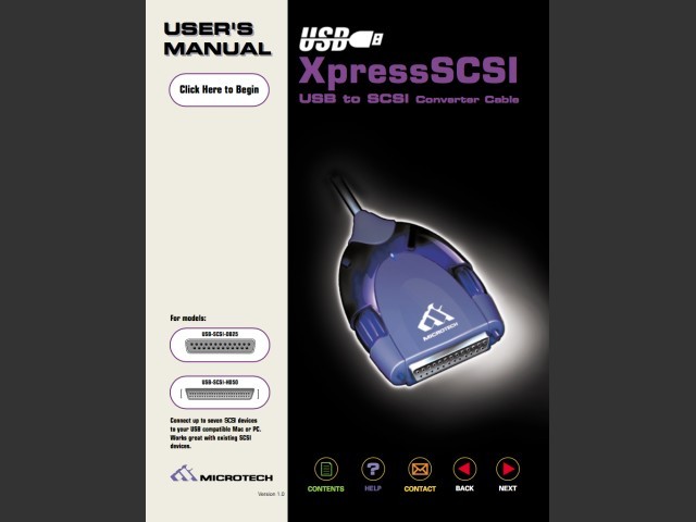 Microtech USB XPressSCSI (1999)
