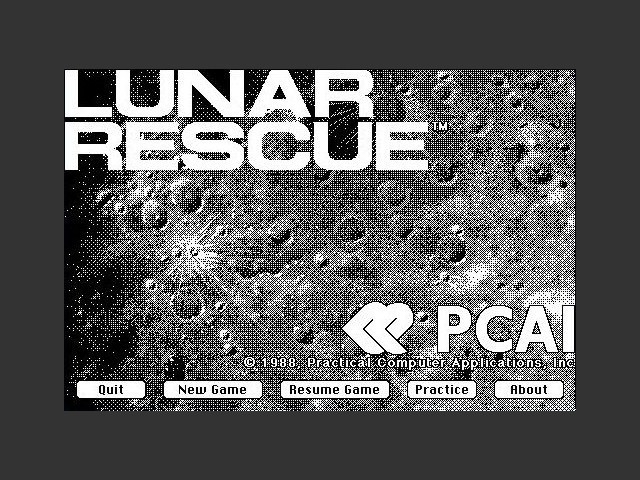 Lunar Rescue (1988 PCAI version) (1988)