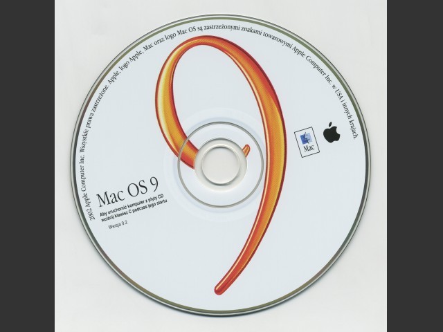 Mac OS 9.2.2 (CD) [pl_PL] (2002)