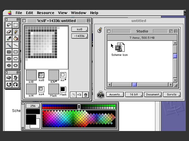 Designer's Studio (Kaleidoscope editor) - Macintosh Repository