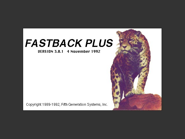 Fastback Plus (1992)