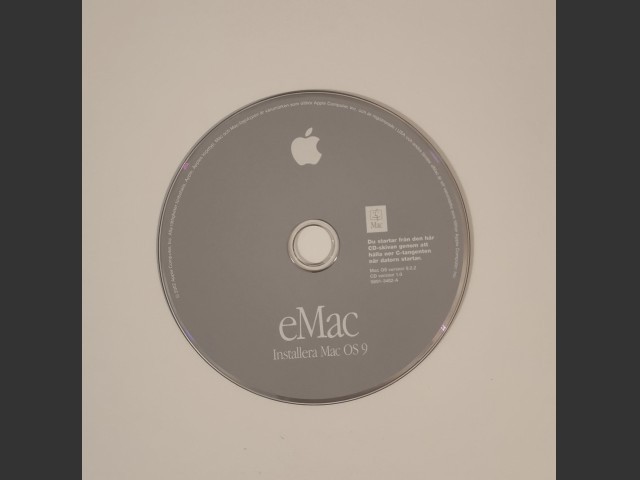 Mac OS 9.2.2 (eMac) (CD) [sv_SE] (2002)