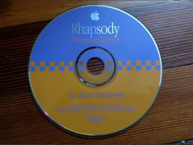 Rhapsody Developer Release CD (1997) 